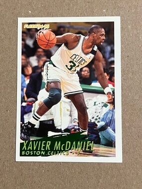 1994-95 Fleer - Xavier McDaniel #15 Boston Celtics Basketball Card